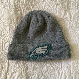 Philadelphia Eagles Knit Hat - Dark Gray & Midnight Green, New Era